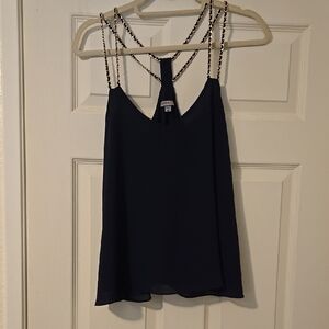 Navy Blue Camisole Top